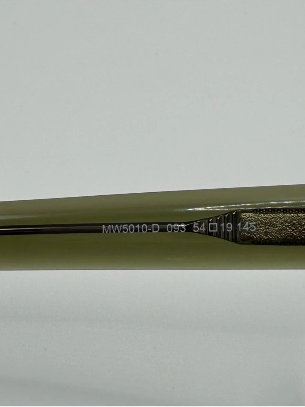 MCM MW5010D Olive Green Eyeglass Frames 54-19-145 New w/ Crossbody Case & Cloth